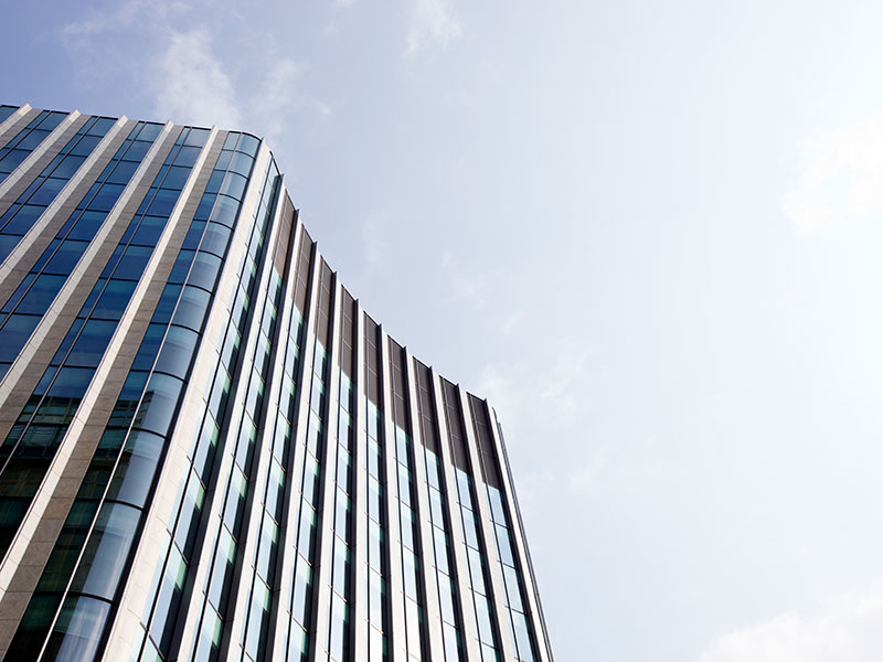 Skyscraper from below