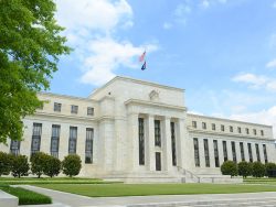 Federal Reserve Building is the headquarter of the Federal Reserve System and 12 Federal Reserve Banks, Washington DC, USA