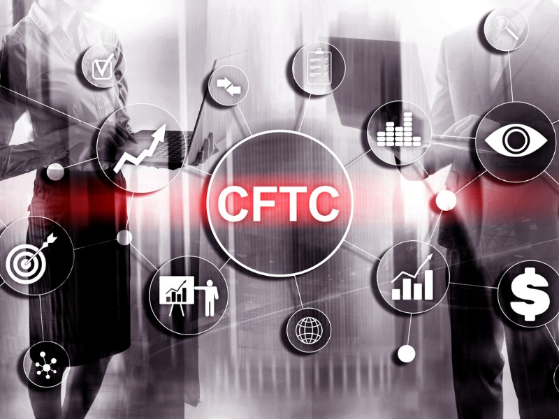 CFTC u.s. commodity futures trading commission business finance regulation concept.