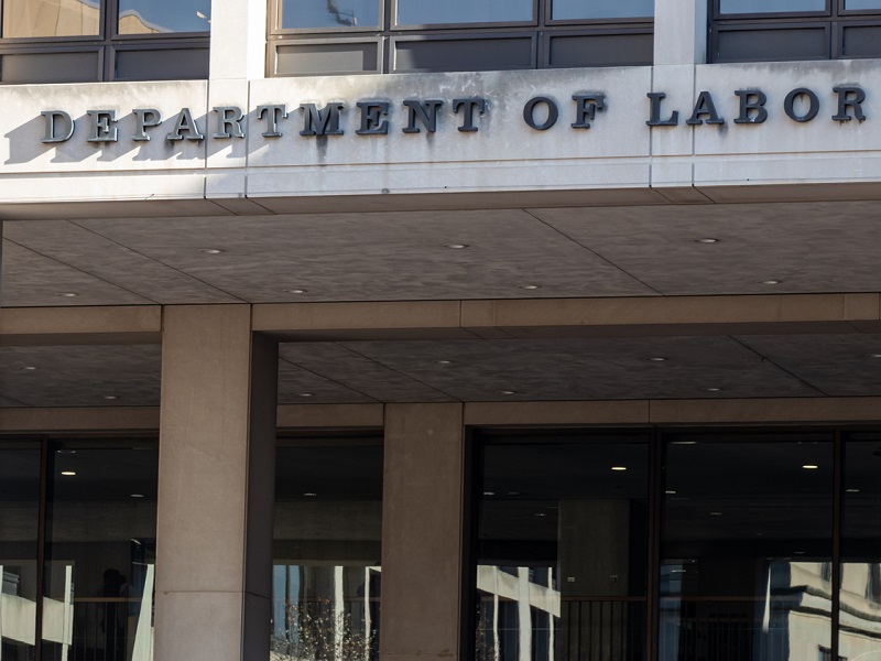 The Frances Perkins Building Department of Labor stock photo